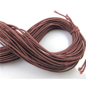 elastic fabric wire, binding thread, coffee, 0.8mm dia, approx 150meters per roll [WIRE007-0.8MM]