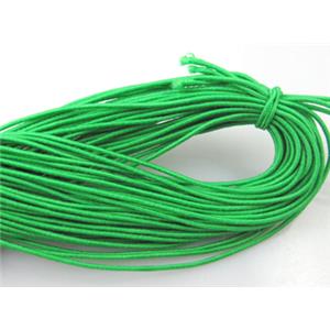 elastic fabric wire, binding thread, green, 0.8mm dia, approx 150meters per roll [WIRE008-0.8MM]