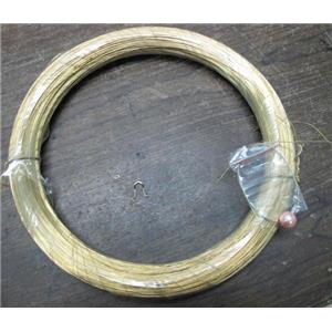 Jewelry binding raw copper wire, 0.6mm dia [WIRECOP09-0.6]