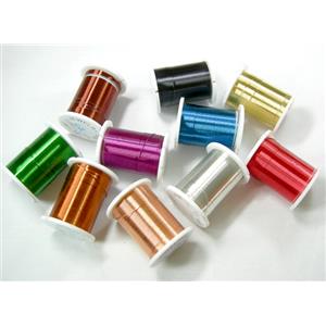 Mix Color Jewelry Copper Wire, 0.3mm dia,10m per roll [WIRECOPMIX]