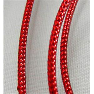 Jewelry Metallic Cord, Red, 1.5mm dia [WIREGC02]