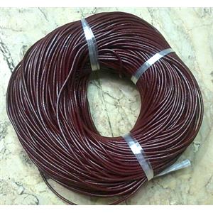 Leather Rope For Jewelry Binding, 2mm [WIRELT028]
