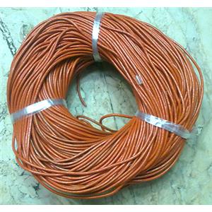 Leather Rope For Jewelry Binding, 2mm [WIRELT031]