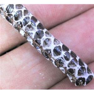 PU leather wrapped cord, approx 6mm dia [WIRELT085]