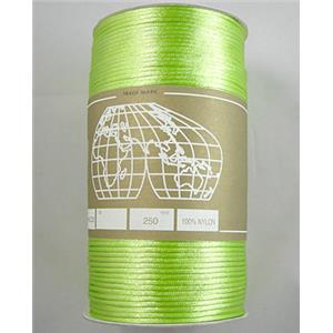 Light Green, Satin Rattail Cord, 2.0mm dia [WIRENL07-228]
