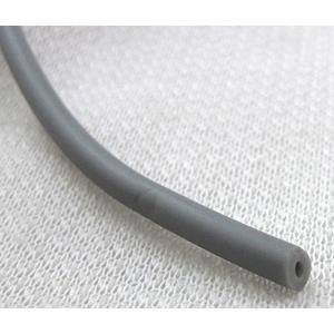 Rubber Cord, hollow, gren, 4mm dia, Tube wire, approx 350meters [WIREPL11]