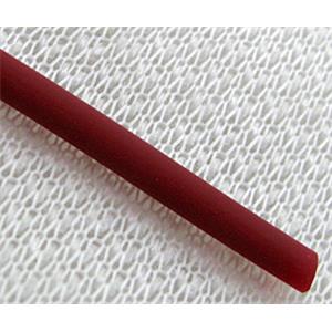 Rubber Cord, round, dark-red, 3mm dia, approx 500meters [WIREPL23]