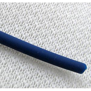 Rubber Cord, round, dark-blue, 3mm dia, approx 500meters [WIREPL24]