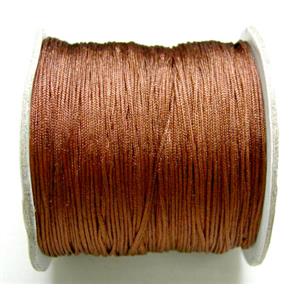 Coffee Taiwan Nylon Thread, 0.8mm dia, 100meters per roll [WIRETY03]