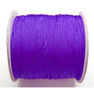 Purple Taiwan Nylon Cord, 0.8mm dia, 100meters per roll [WIRETY05]