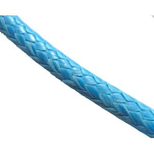 waxed cord, round, jewelry binding, blue, 2.5mm dia, 100yards per rolls [WIREWAX206C119-2.5MM]