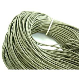 Jewelry Binding Waxed Wire, 2mm dia, approx 400meters [WIREWAXED05]