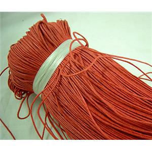 Red Jewelry Binding Waxed Wire, 2mm dia, approx 400meters [WIREWAXED06]