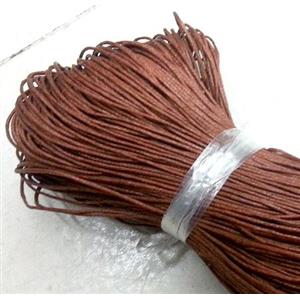 Jewelry Binding Waxed Wire, 1.0mm dia, approx 800meters [WIREWAXED12-1MM]