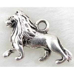 Lion, Tibetan Silver Charms, 20x15mm [YJ11149]
