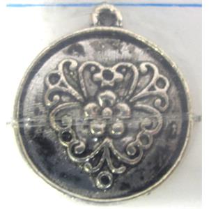 Tibetan Silver pendants, 28x24mm [YJ29346]