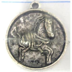 Tibetan Silver pendants, 29x24 [YJ29347]