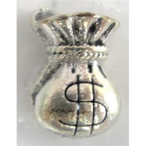 Tibetan Silver moneybag pendants, 20x15mm [YJ40424]