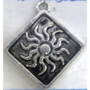 Tibetan Silver pendants, 31x27mm [YJ40652]