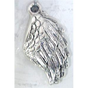 Tibetan Silver pendants, 27x14mm [YJ42623]