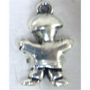 Tibetan Silver kids pendants, 18x12mm [YJ42893]