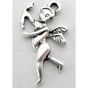 Tibetan Silver Charm pendant Non-Nickel, 21mm [ZN46140]