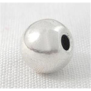 round Tibetan silver Zinc spacer beads, lead free and nickel free, approx 4mm dia [ZN818FF-4MM]