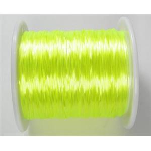 Crystal Elastic Thread, light olive/yellow, 80meters per roll [WIRE-CRY80-5]