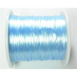 stretchy Crystal wire, flat, blue, 16.2meters per roll [WIRE-CRY-9]