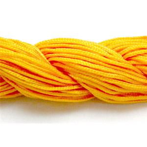 Orange Nylon Thread, 1mm dia, 30m per group [WIRENT04]