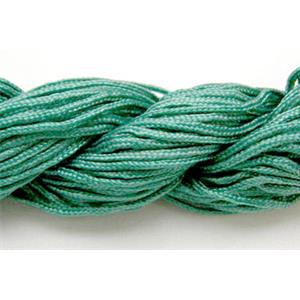 Green Nylon Thread, 1mm dia, 30m per group [WIRENT07]