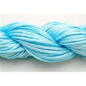 Aqua Nylon Thread, 1mm dia, 30m per group [WIRENT09]