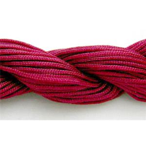 Dark Red Nylon Thread, 1mm dia, 30m per group [WIRENT10]