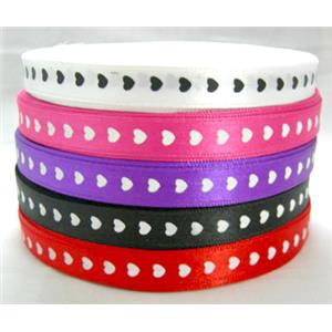 Mix Color Satin Ribbon, 20mm wide, 50yards per roll [WIRE-SSRMIX01-20MM]