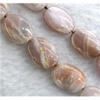 Sunstone beads, oval, approx 12x16mm, 15.5 inches [GMLB553-12X16MM]