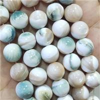 natural Tridacna Shell Beads, round, approx 11mm dia, 16 inches [GMSS42-11MM]
