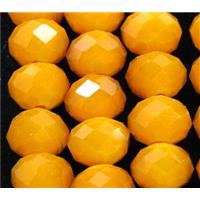 glass crystal bead, faceted wheel, approx 6mm, 90pcs per st [GSICC48-6MM]