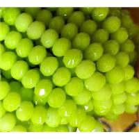 Chinese crystal bead, faceted rondelle, approx 6mm dia, 100pcs per st [GSICC617]