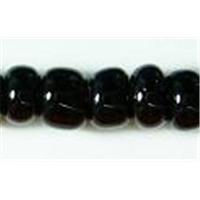 opaque colours Pony Beads, black, approx 2mm [SEB049]