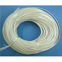 White Leather Rope Cord Jewelry Binding, 1.5mm dia [WIRELT007-1.5MM]