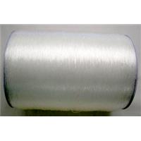 Crystal wire, stretchy, white, 0.6mm dia, 1000 meters length [WIRETEC001-0.6]