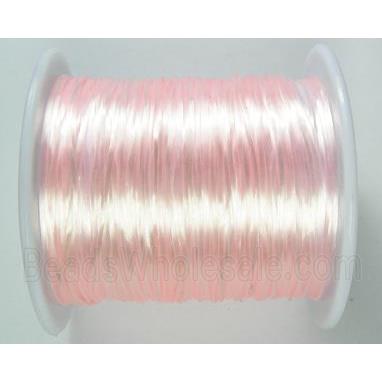 stretchy Crystal Thread, light pink