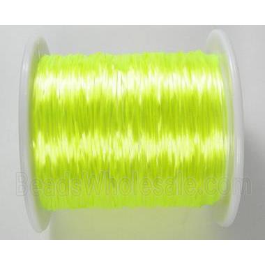 Crystal Elastic Thread, light olive/yellow