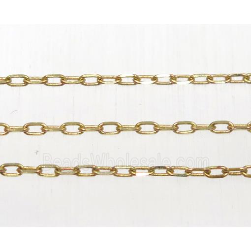Raw Brass Chain