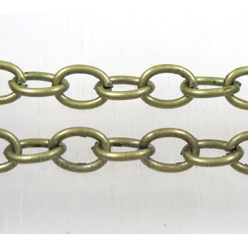 iron chain, Antique bronze plated