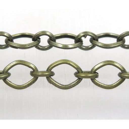 iron chain, Antique bronze plated
