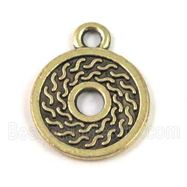Tibetan silver pendant, non-nickel