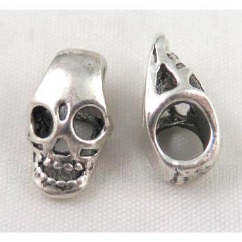 bead, tibetan silver Non-Nickel