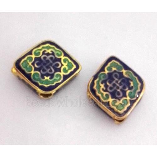 enameling copper spacer bead, colorfast