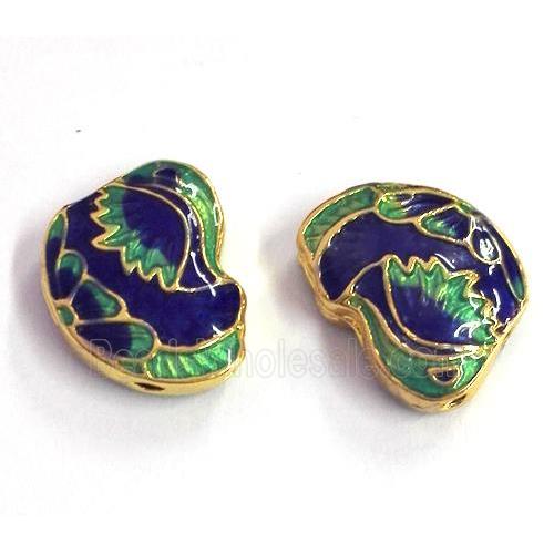 enameling copper spacer bead, colorfast